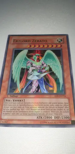 Yu-Gi-Oh Yugioh Erzlord Zerato AST DE034 Ultra Rare 1.Auflage ANCIENT SANCTUARY - Image 5