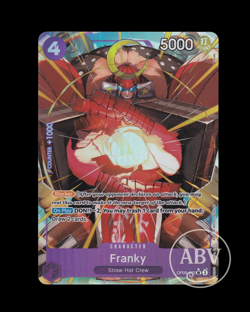 Franky OP09-072 V2 Alt Art | NM I One Piece TCG | English - Image 1