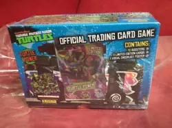 Panini Viacom TMNT Teenage Mutant Ninja Turtle Power Box - 10 Packs 2 LE Cards - Image 1