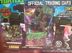 Panini Viacom TMNT Teenage Mutant Ninja Turtle Power Box - 10 Packs 2 LE Cards - Image 2