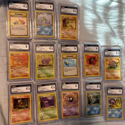 Pokemon 1st Edition Fossil Card Lot - Image 1