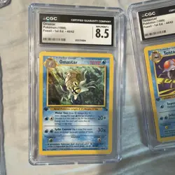 Pokemon 1st Edition Fossil Card Lot - Image 5