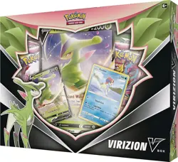 Pokemon Trading Card Game Virizion V Box TCG NEW FACTORY SEALED 4 Packs 2 Promos - Image 1