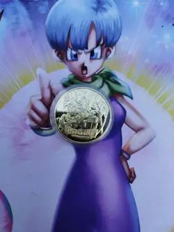 Lot de 10 Piece Dragon Ball card rare Collector carte goodies monnaie Coin jeton - Image 2