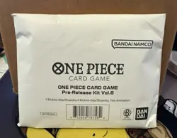 ONE PIECE CARD GAME PRE-RELEASE KIT VOL. 8 FACTORY SEALED NEW - Image 1
