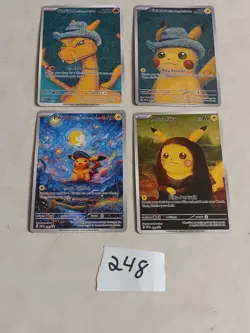 4Pokemon x Van Gogh Black Star Promo ACG Art Card - read description - Image 1