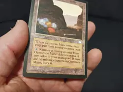 Magic The Gathering MTG Gemstone Mine Weatherlight LP Vintage Land - Image 5