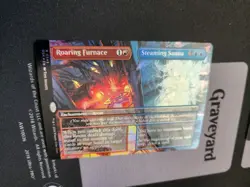 1x - Roaring Furnace - FOIL - Duskmourn: House of Horror - NM MTG 343 - Image 1
