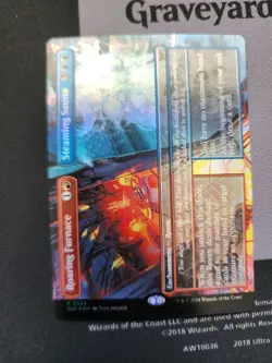 1x - Roaring Furnace - FOIL - Duskmourn: House of Horror - NM MTG 343 - Image 2