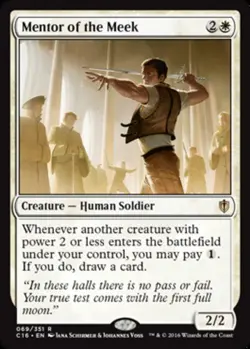 Mentor of the Meek - Commander 2016 #069/351 MTG Magic The Gathering - Image 1