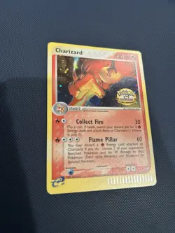 Pokemon TCG Charizard EX Dragon Holo Secret Rare Card 100/97 National Champ - Image 2