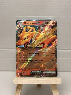 Pokemon Charizard ex HOLO Promo 161 330 HP - SV Scarlet & Violet - Pokemon TCG - Image 1