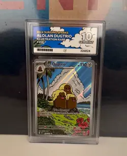 Alolan Dugtrio IR 208/191 2024 Surging Spark Pokemon ACE 10 - Image 1