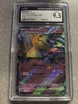 Mimikyu EX 004 Black Star Promo Holo Scarlet & Violet Pokemon TCG - Image 1