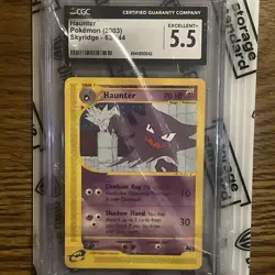 Pokemon 2003 Skyridge Haunter Cgc 5.5 63/144 - Image 1
