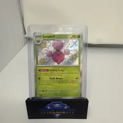 Pokemon TCG Jumpluff 098/091 SV: Paldean Fates Baby Shiny Holo Rare NM - Image 1