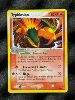 Pokemon TCG Typhlosion Holo Rare Black Star Promo 034 PLAYED - Image 1