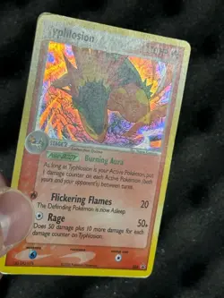 Pokemon TCG Typhlosion Holo Rare Black Star Promo 034 PLAYED - Image 2