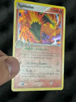 Pokemon TCG Typhlosion Holo Rare Black Star Promo 034 PLAYED - Image 3