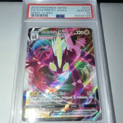 Pokemon Toxtricity VMAX Holo Ultra Rare 071/192 Rebel Clash PSA 10 GEM MT - Image 1