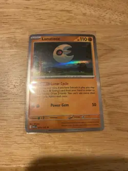 Lunatone (Holo) 074/132 - Mega Evolution - Pokemon - NM/M Ships Now - Image 1