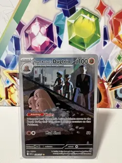 Team Rocket’s Dugtrio 239/217 Illustration Rare - Pokemon TCG Ascended Heroes NM - Image 1