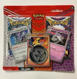 Pokemon TCG Silver Tempest Lost Origin Armarouge, Revavroom & Houndstone Blister - Image 1