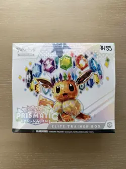 Pokemon TCG Prismatic Evolutions Elite Trainer Box ETB Factory Sealed - Image 1
