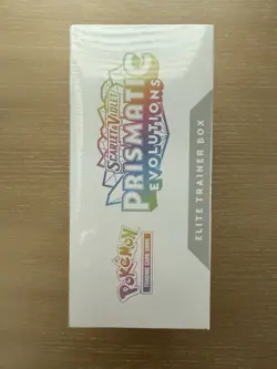 Pokemon TCG Prismatic Evolutions Elite Trainer Box ETB Factory Sealed - Image 4