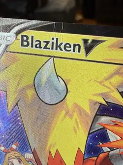 Pokemon Blaziken V TG14/TG30 Silver Tempest Full Art English - LP *small crease* - Image 3