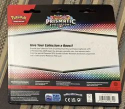 Scarlet & Violet Prismatic Evolutions 2 pack Blister Eevee Pokemon TCG (Sealed) - Image 2
