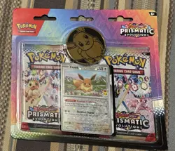 Scarlet & Violet Prismatic Evolutions 2 pack Blister Eevee Pokemon TCG (Sealed) - Image 3