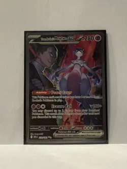 Team Rocket's Mewtwo ex 231/182 SIR Destined Rivals Pokemon TCG PACK FRESH - Image 1