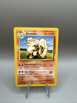 1999 Pokemon Arcanine - Base Set - 23/102 - Pokemon Card - LP - Image 1