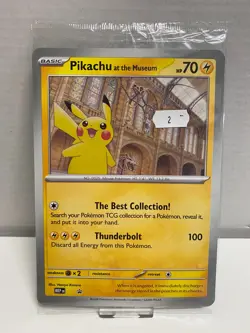 *NEW & SEALED* Pokemon Pikachu At The Museum JUMBO Promo Oversized Card - Image 5