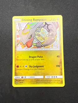 Shining Rayquaza 56/73 | Shining Legends | Holo | Pokemon Card | NM/M - Image 1