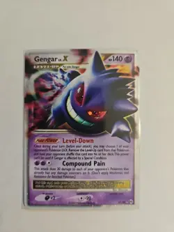 Pokemon Gengar TCG LV.X Platinum Arceus Holo Ultra Rare Card 97/99 LP - Image 1
