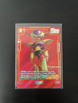 Frieza SB02-053 SR Battle Card - Dragon Ball Super Card Game SB02 - Image 1