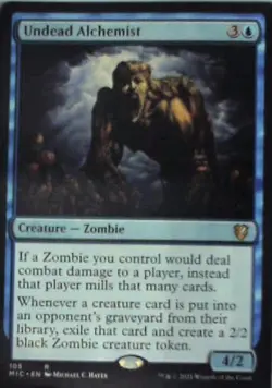 Undead Alchemist - Commander: Innistrad: Midnight Hunt: #105 Lp C288 - Image 1