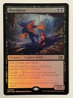 Bloodghast Aetherdrift Foil MTG NM - Image 1