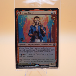 SEALED- Gwen Stacy Ghost-Spider | #78 | Mythic Foil | Stamped Pre-Release Promo - Image 1