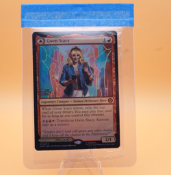 SEALED- Gwen Stacy Ghost-Spider | #78 | Mythic Foil | Stamped Pre-Release Promo - Image 3