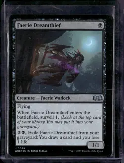 Faerie Dreamthief 89 Foil NM-Mint MTG Magic The Gathering - Image 1