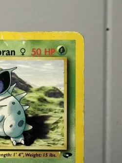 Giovanni's Nidoran 75/132 Common Pokemon Gym Challenge Unlimited WOTC 2000 - Image 3