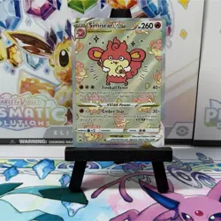 Pokemon TCG Simisear VSTAR Galarian Gallery Crown Zenith GG37/GG70 - Image 1
