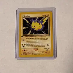 Pokemon Pikachu TCG Neo Genesis 1st Edition Common - Image 1