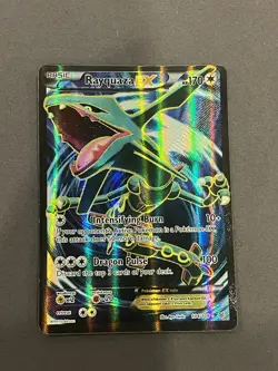Rayquaza EX 104/108 Roaring Skies Ultra Rare Full Art Holo - Pokemon TCG - Image 1