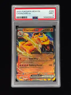 Charizard ex 006 Pokemon 151 Set PSA 9 🔥🔥🔥 - Image 1