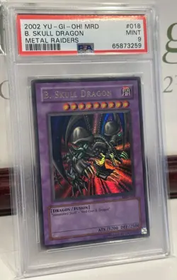 2002 Yu-Gi-Oh! B. Skull Dragon MRD-018 Unlimited PSA 9 - Image 1