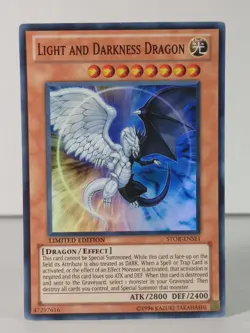 Light and Darkness Dragon - YuGiOH - STOR ENSE1 - limited - LP -A - Image 1